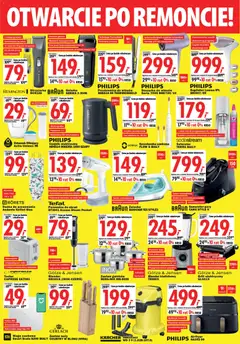 Pogląd oferty "Mediaexpert promocje - Otwarcie po remoncie Warszawa" - ważna od 14.05.2026 | Strona: 6 | Produkty: Grill, Czajnik, Blender, Sodastream