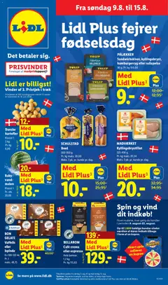 Lidl - Tilbudsavis gyldig fra 09/08/2026