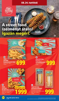 FOOD FESTIVAL Burgonya- / édesburgonyaspirál, édesburgonyaspirál - amely érvényes a következő dátumtól: 2026.08.19. | Oldal: 58