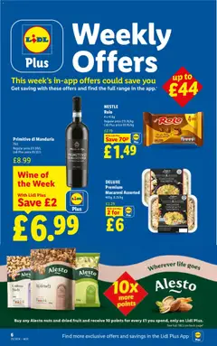 Preview of Weekly offers Lidl Scotland valid from 16/07/2026 | Page: 6 | Products: Cheese, Ham, Wine, Nuts