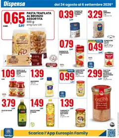 Anteprima del volantino POMODORI PELATI, POMODORI PELATI 400 g / sgocc. 250 g valido a partire dal 24/08/2026 | Pagina: 6