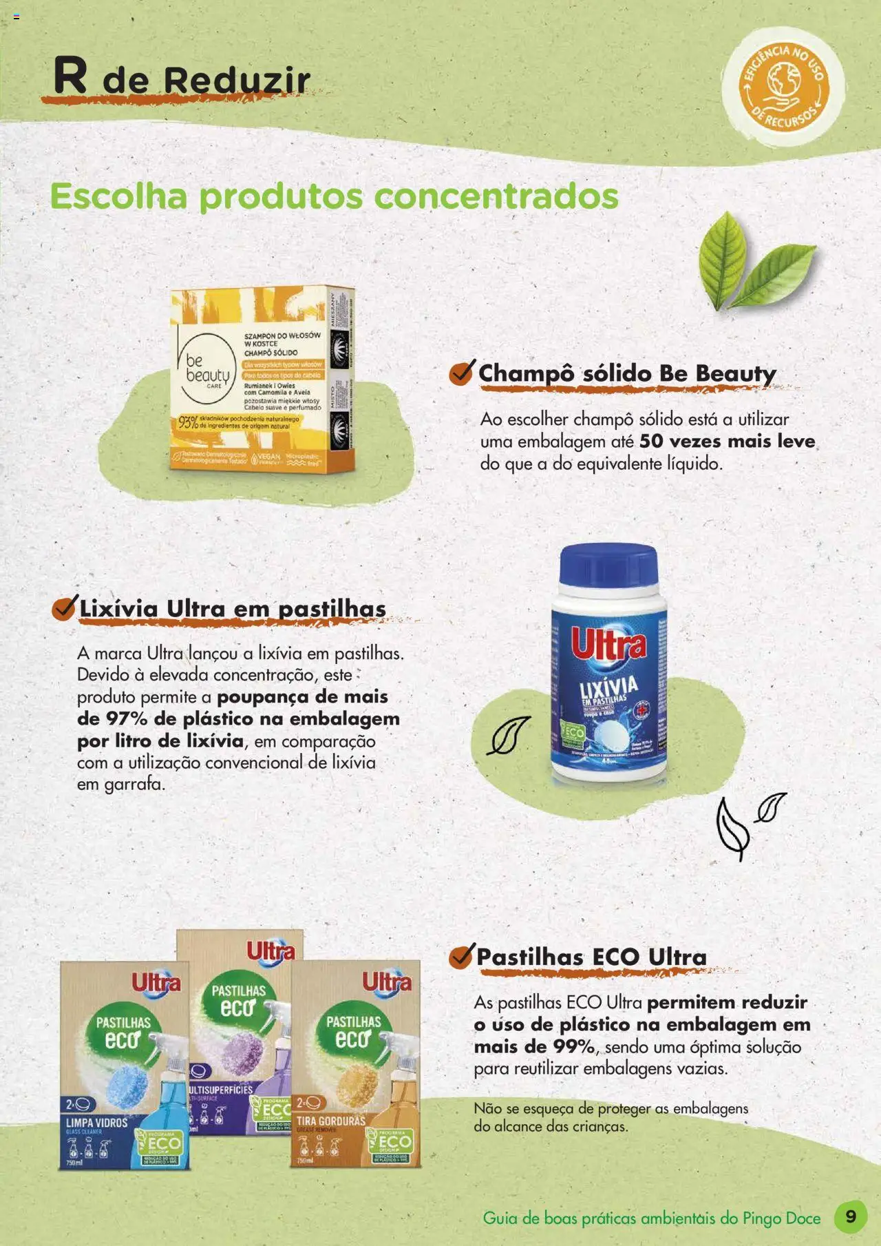 Pingo Doce Guia de Boas Práticas Ambientais │ válido de 24/02/2022 | Página: 9