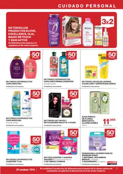 Vista previa Supercor folleto válido desde el 10/09/2026 | Página: 27 | Productos: Sérum, Té, Aloe Vera, Agua