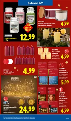 Anteprima del volantino Lidl Black Friday valido a partire dal 02/11/2026 | Pagina: 41 | Prodotti: Candele, Cavo, Candela, Decorazione