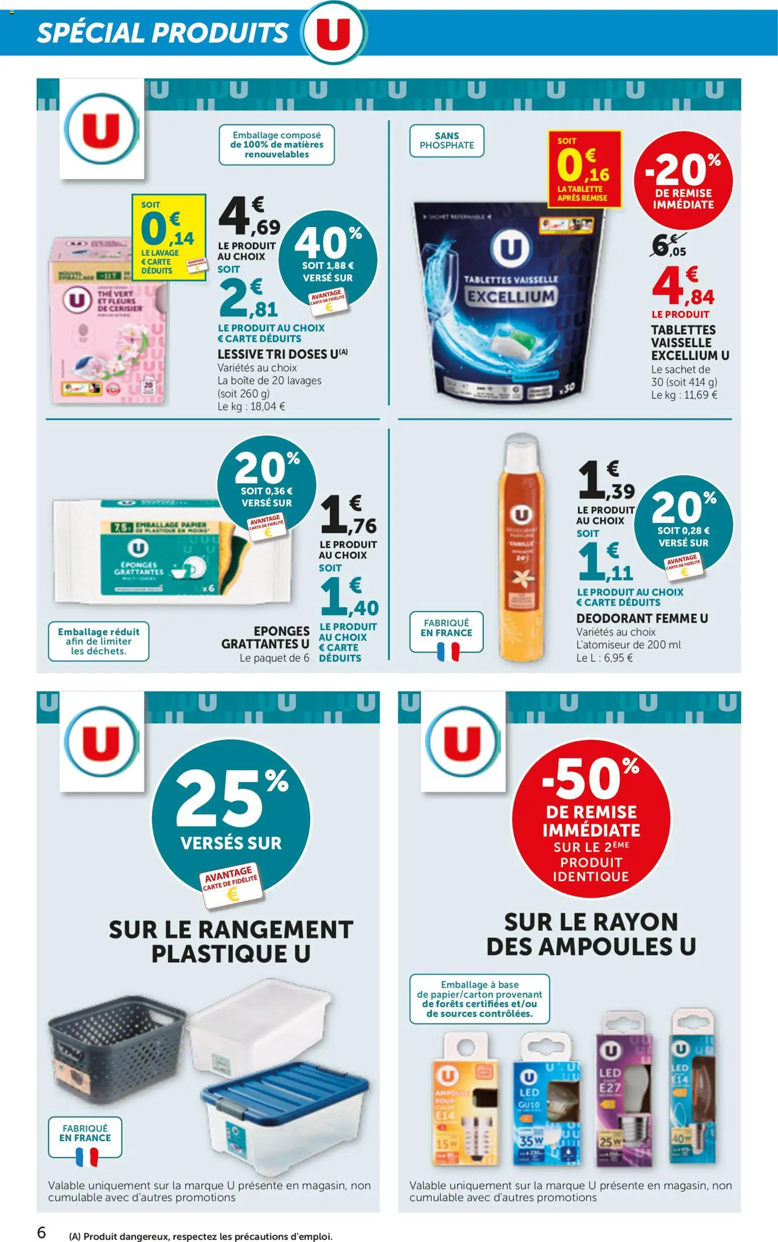 {H1} | Page: 6 | Produits: Tablette, Fleurs, Ampoules, Thé