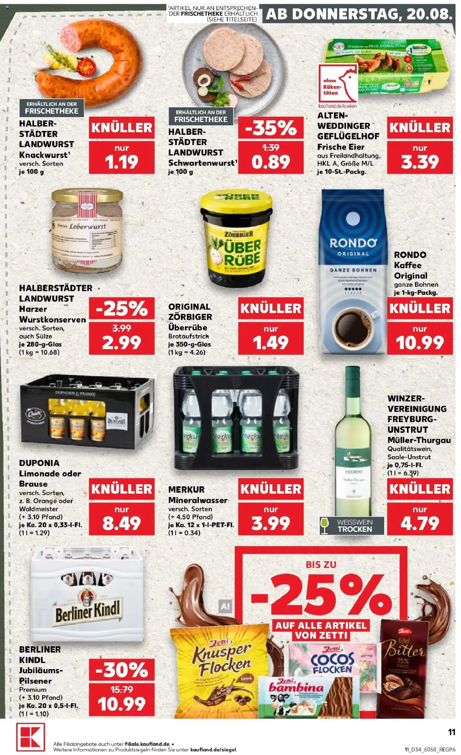 Kaufland Prospekt Oschersleben (Bode) – gültig ab 20.08.2026 | Seite: 11