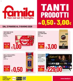 Anteprima del volantino Famila volantino valido a partire dal 21.05.2026