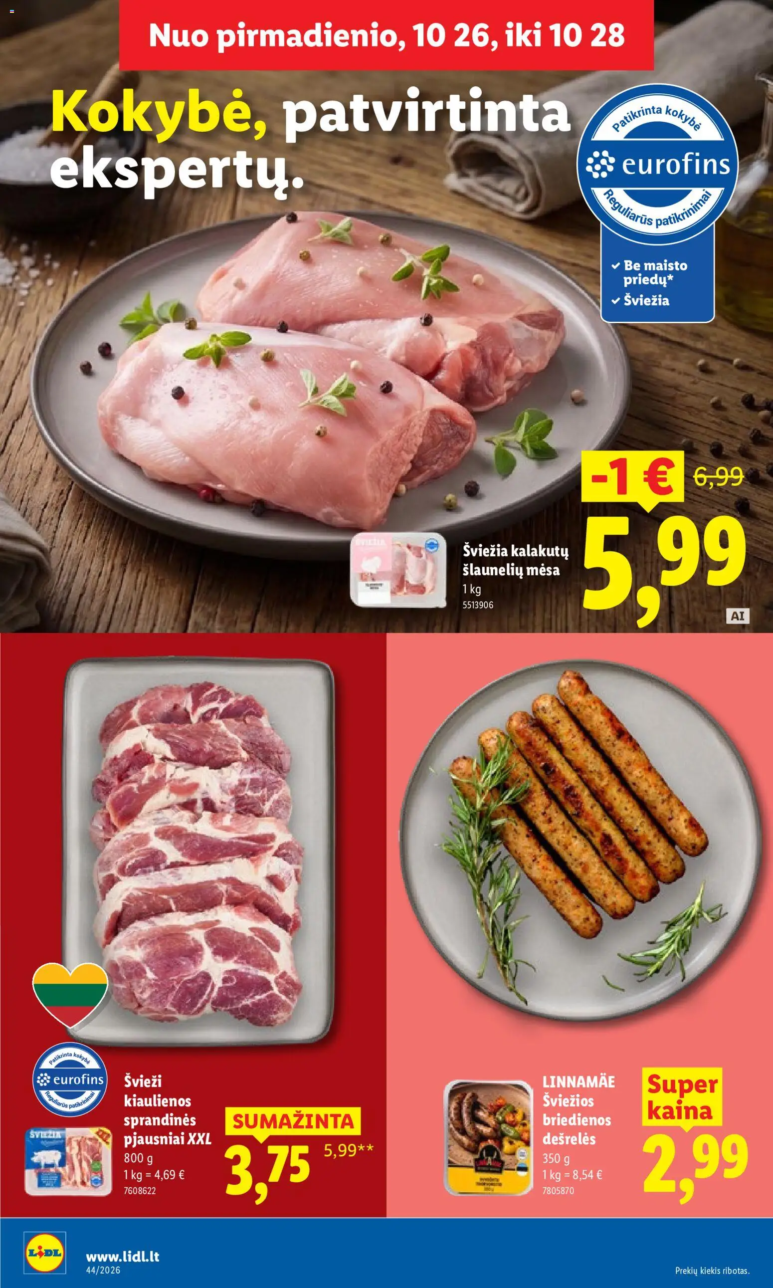 LIDL akcijos nuo 2026.10.26 | Puslapis: 11