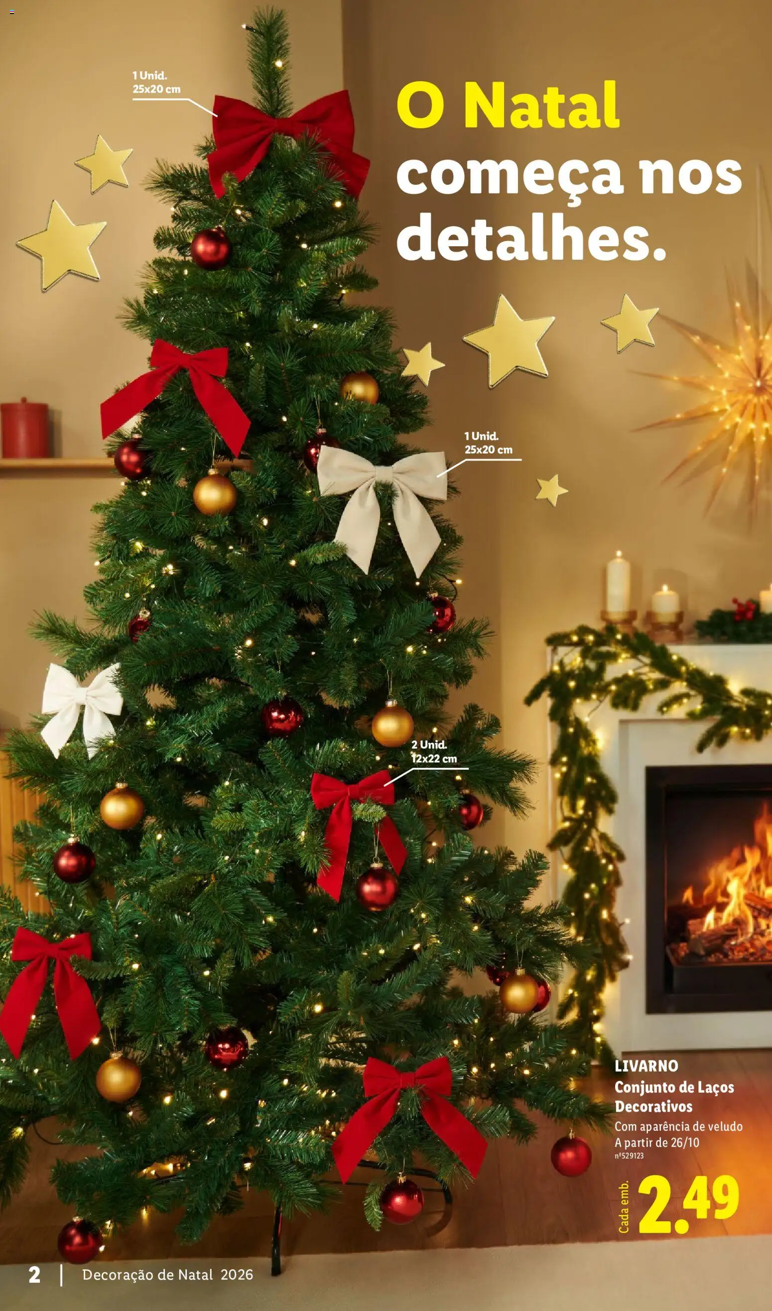 Lidl Folheto Especial Decoração de Natal │ válido de 26/10/2026 | Página: 2