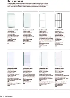 Preview of B&Q - Bathrooms valid from 16.12.2025 | Page: 154 | Products: Bath, Shower, Towel