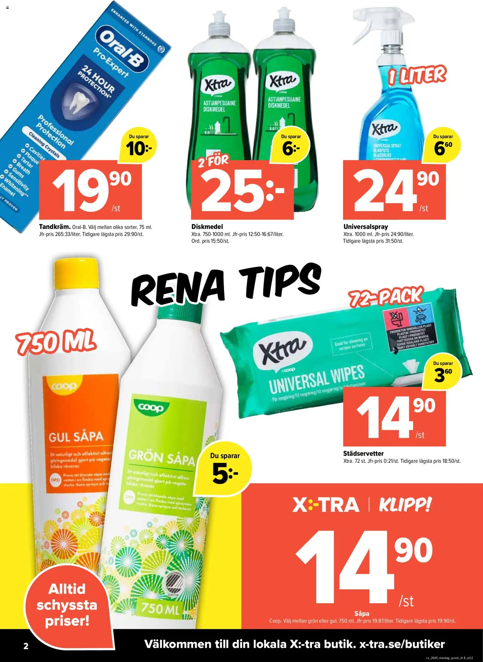 Coop X:-TRA reklamblad aktuell från 28/09/2026 | Sida: 2