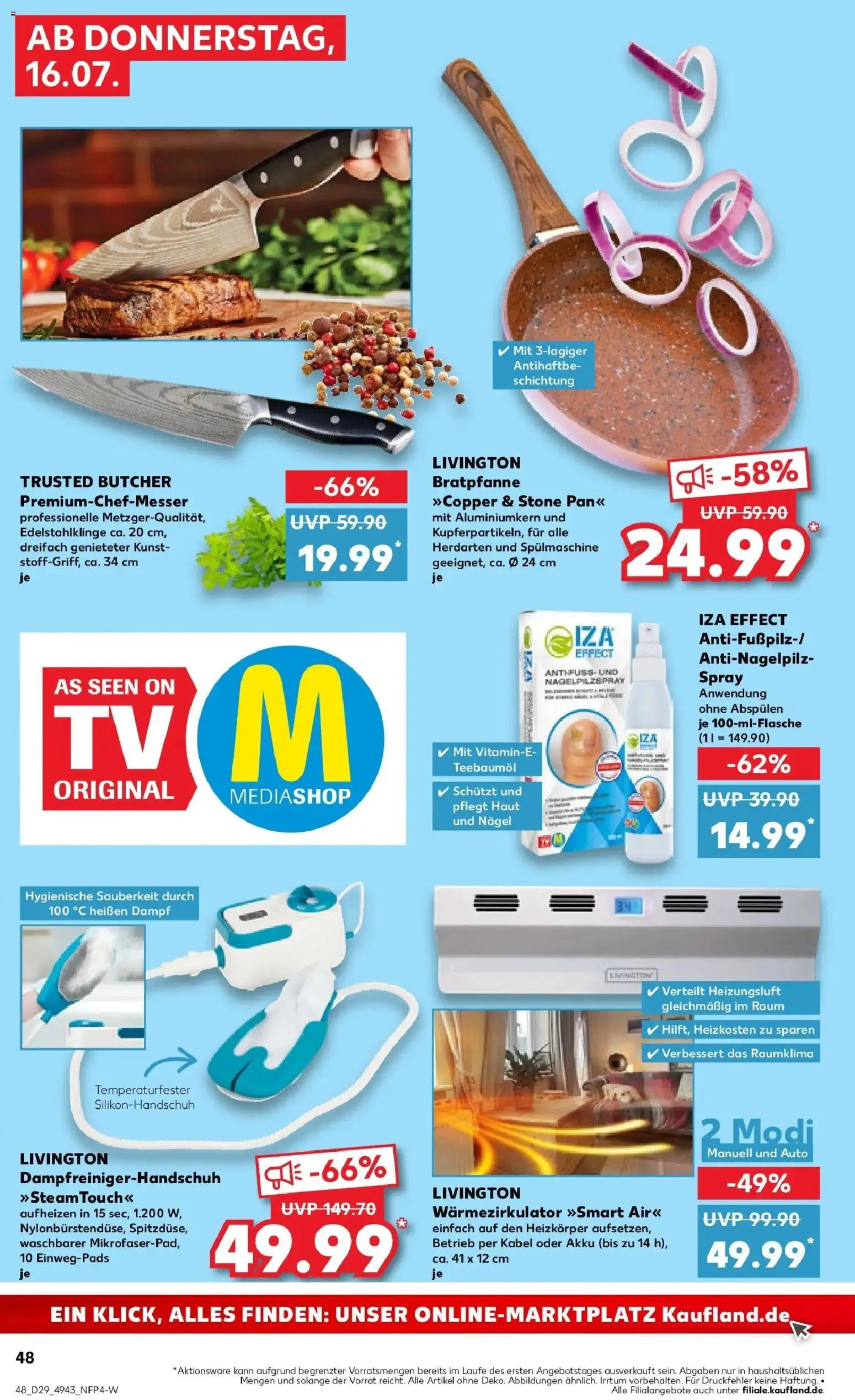 Kaufland Prospekt Kerpen – gültig ab 16.07.2026 | Seite: 48 | Produkte: Kabel, Heizkörper