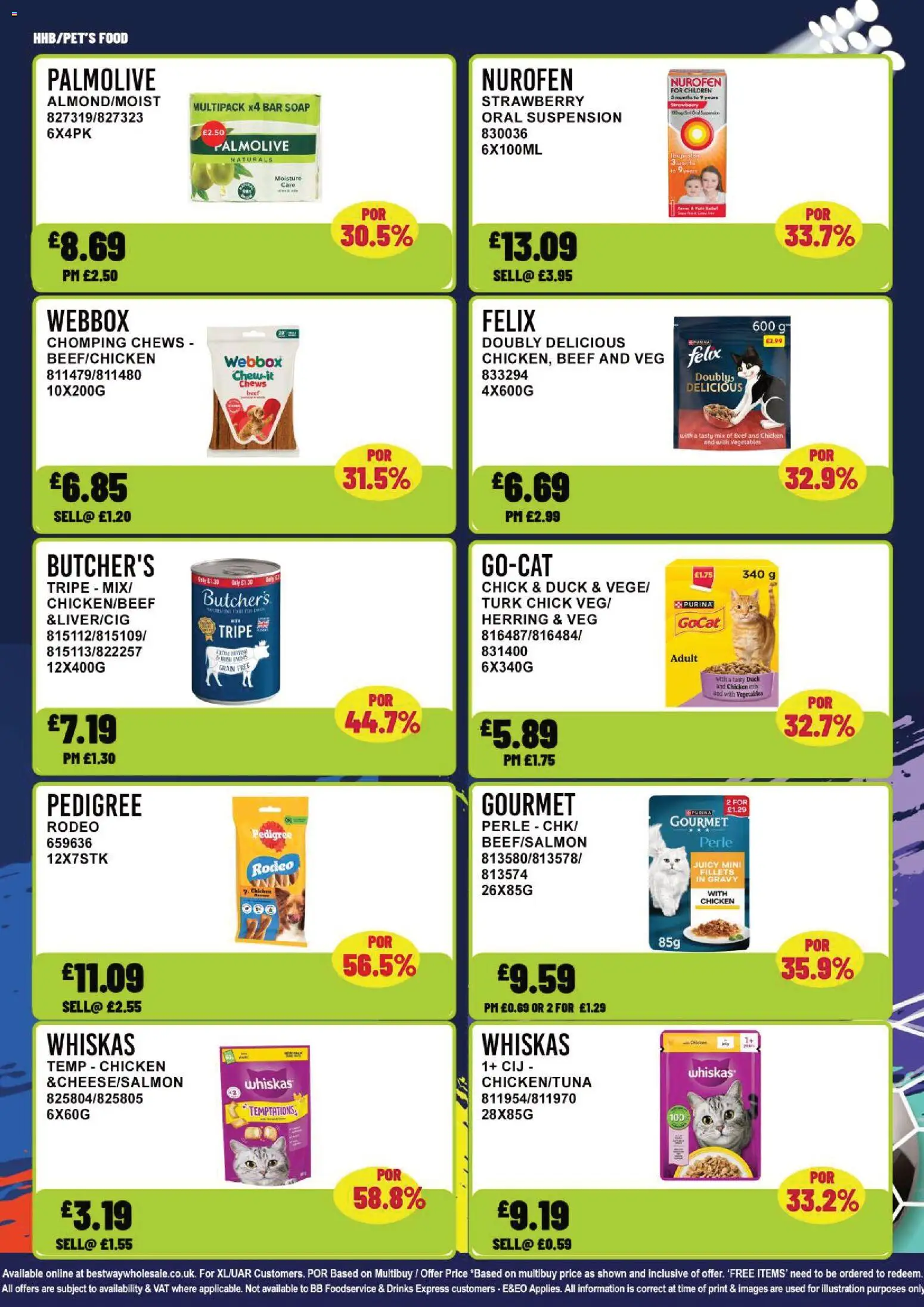 {H1} | Page: 16 | Products: Chicken, Soap, Beef, Mini fillets