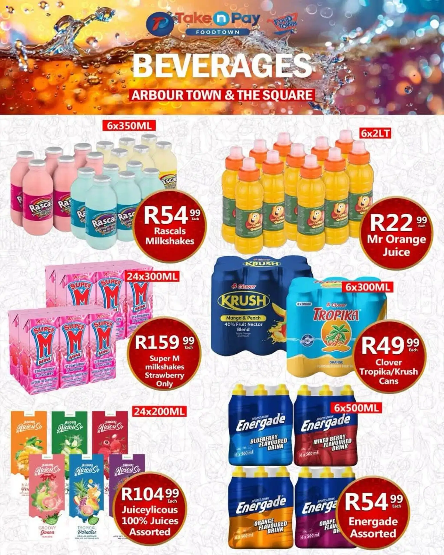 New Take n Pay catalogue – valid from 26/10/2026 | Page: 21 | Products: Beverages, Juice, Fruit, Peach