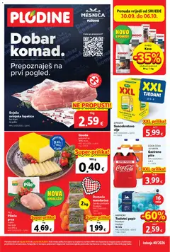 Plodine Katalog - Pregled kataloga iz trgovine Plodine, vrijedi od 30.09.2026