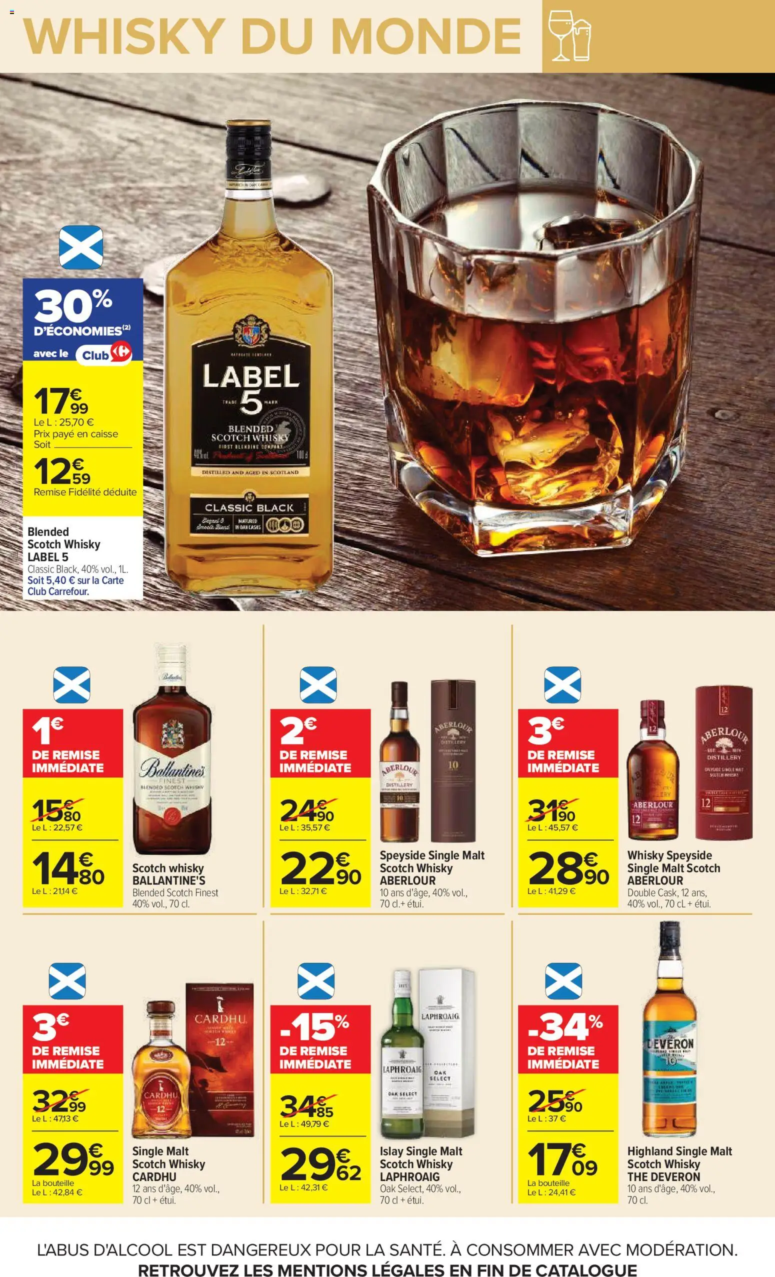 {H1} | Page: 8 | Produits: Whisky, Ballantine's, Bouteille, Thé