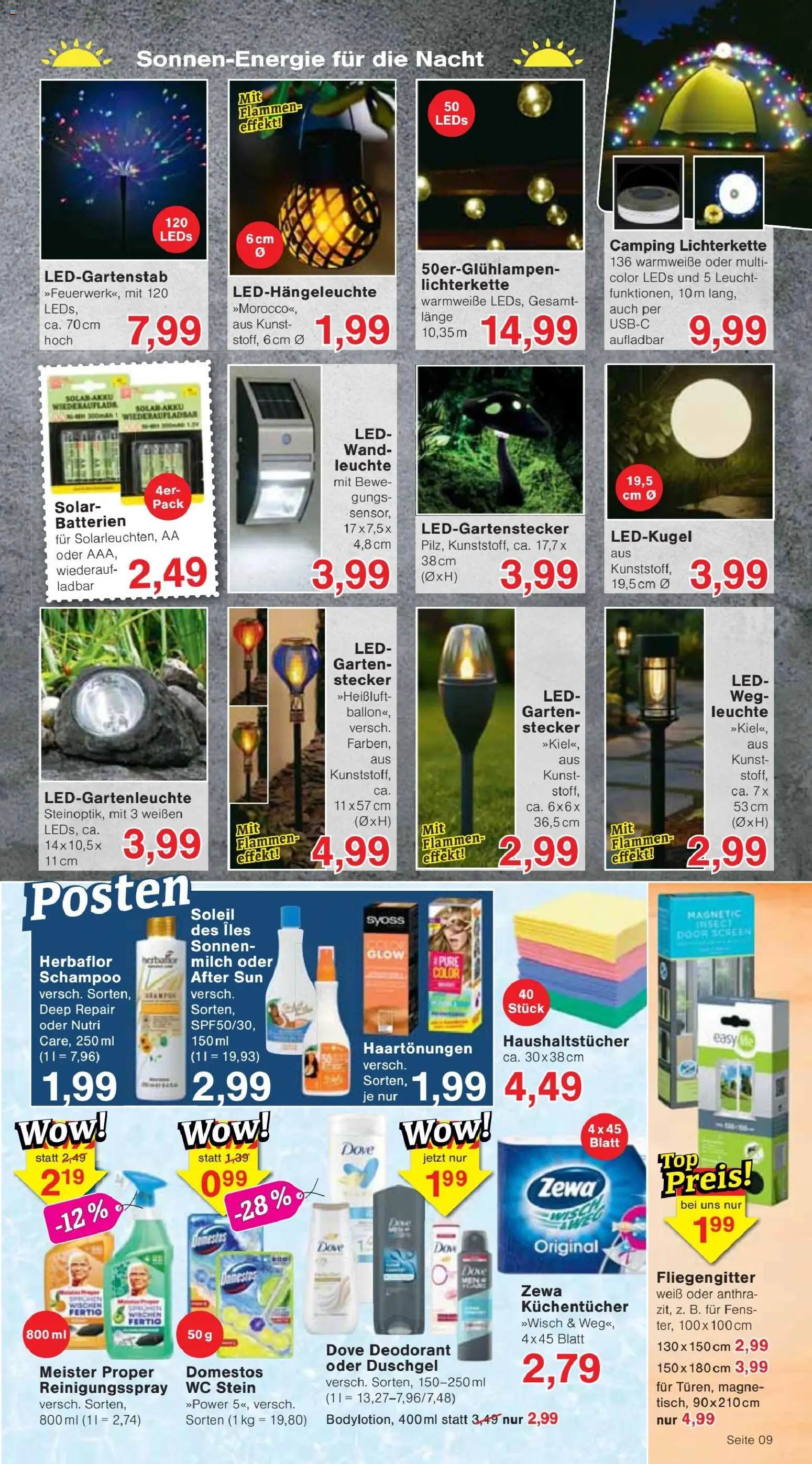 Jawoll Prospekt – gültig ab 01.06.2026 | Seite: 13 | Produkte: Zewa, Duschgel, WC Stein, After Sun