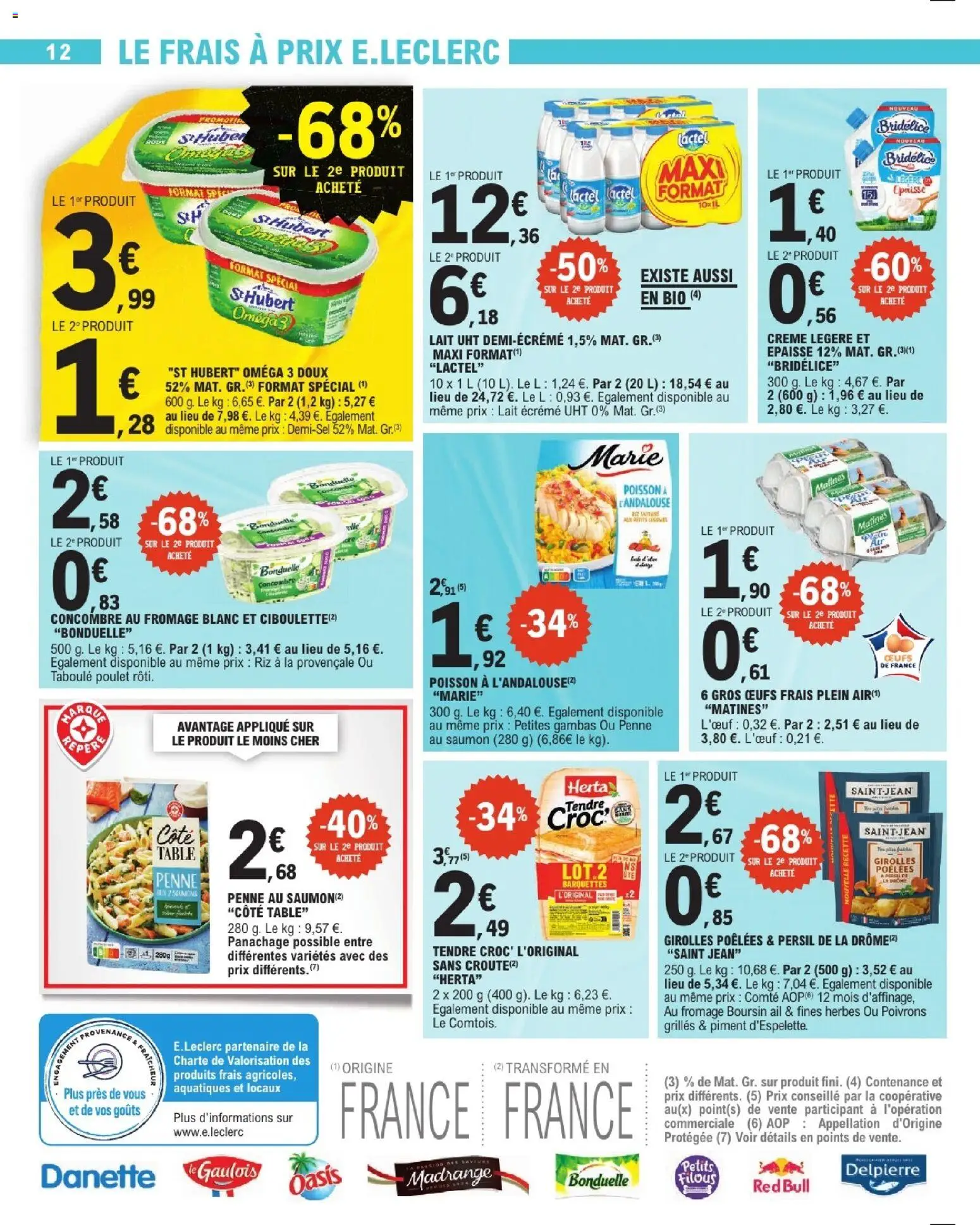 {H1} | Page: 12 | Produits: Ail, Table, Piment, Crème