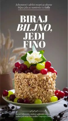 Lidl - Biraj biljno, jedi fino - Pregled kataloga iz trgovine Lidl, vrijedi od 25.10.2024