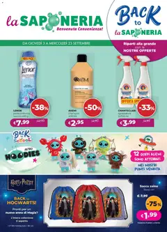 Anteprima del volantino La Saponeria volantino valido a partire dal 03/09/2026