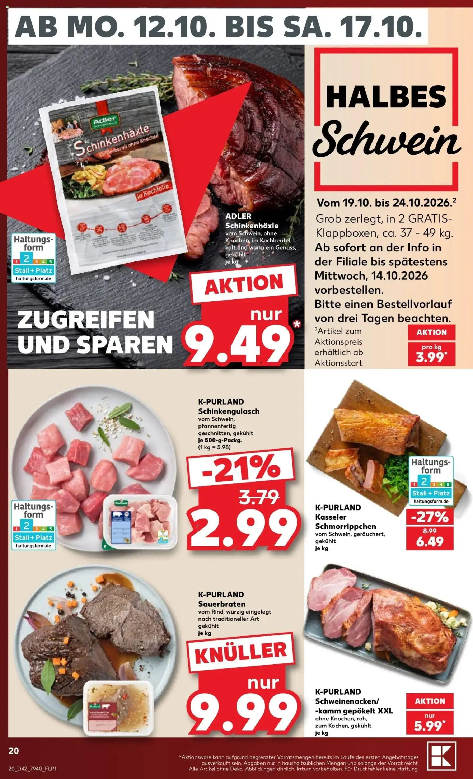 Prospekt Kaufland ab 12.10.2026 » Angebote Online zum Blättern | Seite: 24