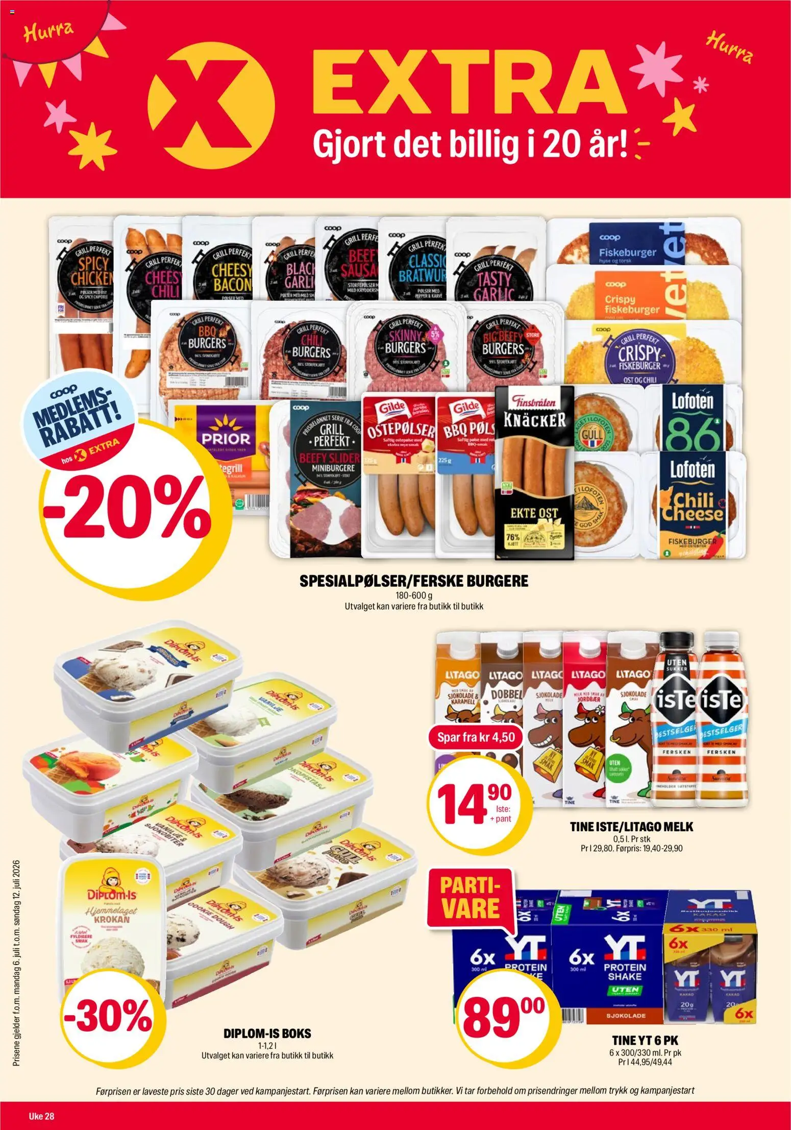 Coop Extra kundeavis (06/07/2026 – 12/07/2026) – Kundeavis og tilbud