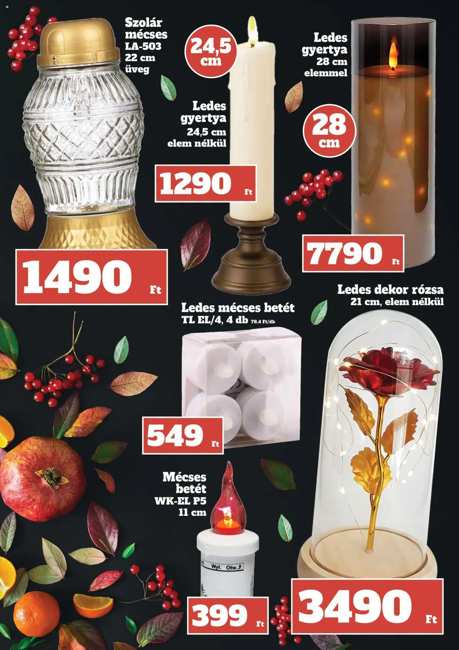 Family Diszkont akciós ujság - amely érvényes a következő dátumtól: 2026.09.24. | Oldal: 8 | Termékek: Betét, Üveg, Elem, Mécses