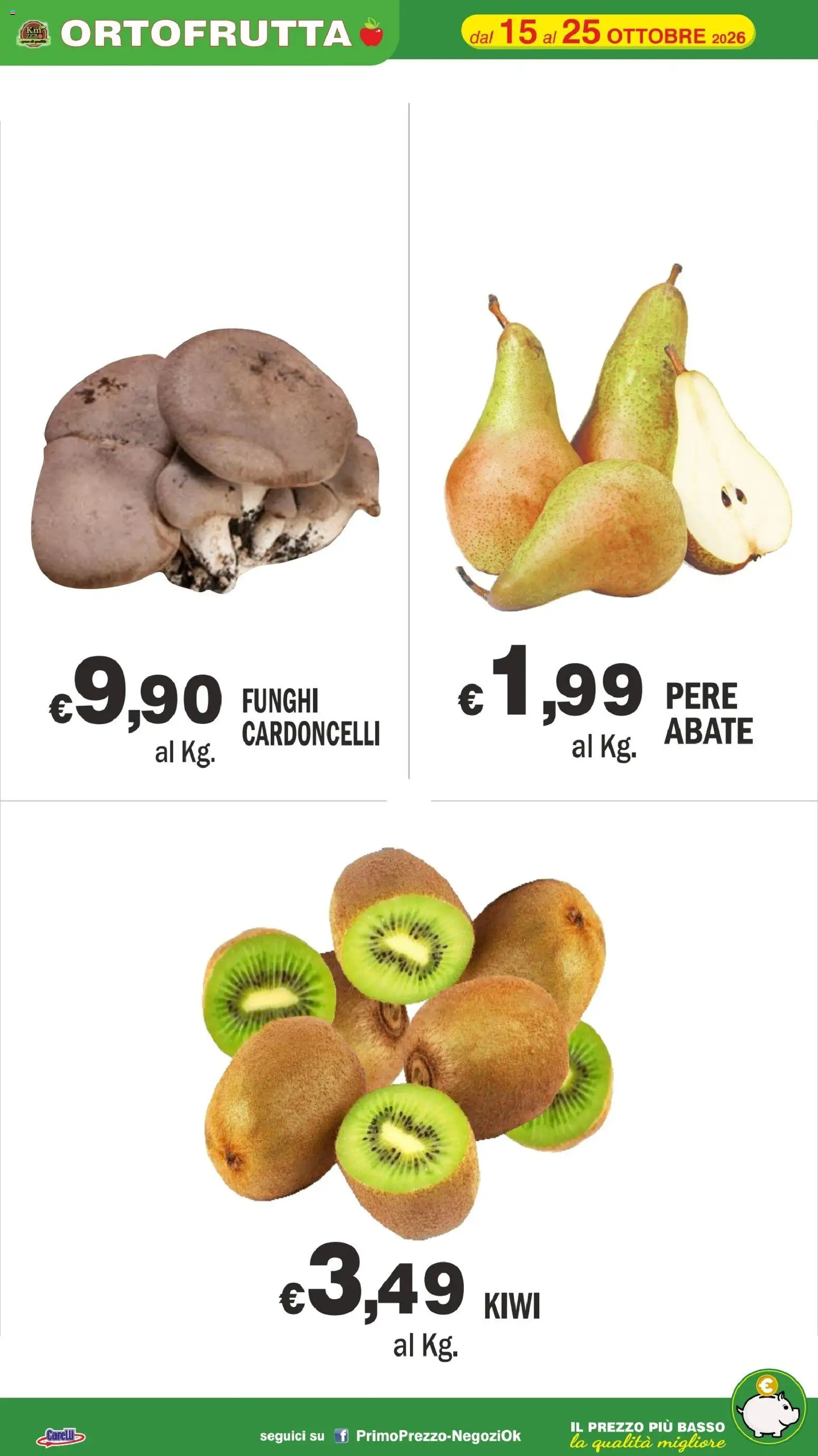Volantino Primo Prezzo del 15/10/2026 | Pagina: 36