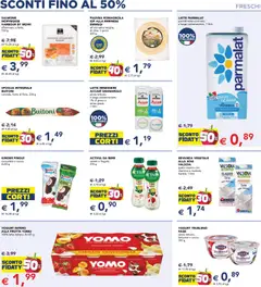 Anteprima del volantino Esselunga S volantino valido a partire dal 08.06.2026 | Pagina: 9 | Prodotti: Salmone, Cereali, Latte, Piadina