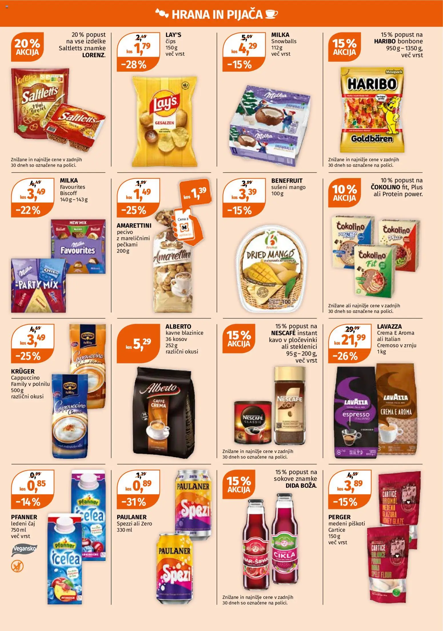 Novi Müller katalog ponudbe – veljaven od 02.11.2026 | Stran: 11 | Izdelki: Kos, Čokolino, Ledeni čaj, Cips