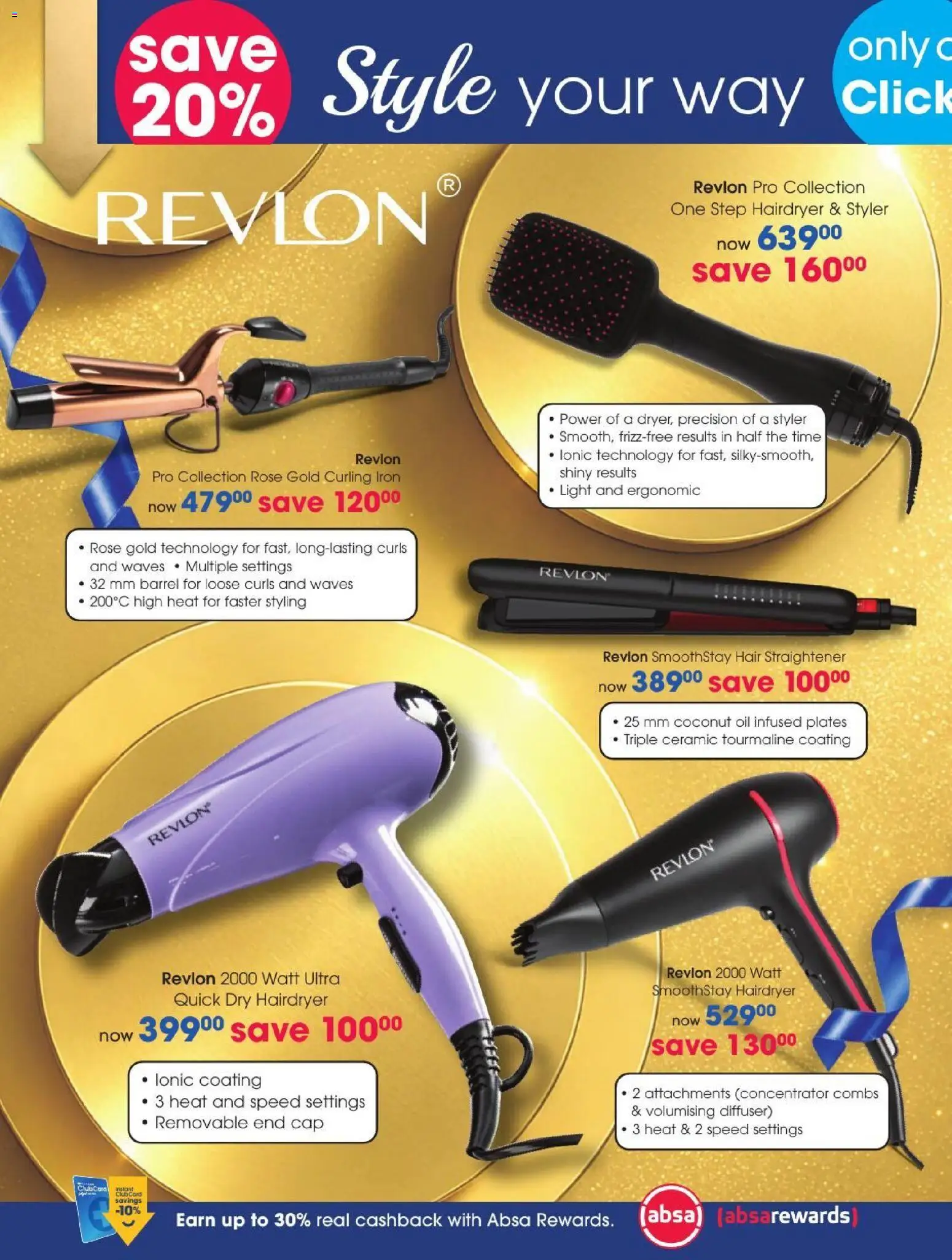 New Clicks catalogue – valid from 27/10/2026 | Page: 66 | Products: Cap, Iron, Oil, Coconut oil