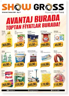 19.06.2026 tarihinden itibaren geçerli olan Show Market kataloğu önizlemesi