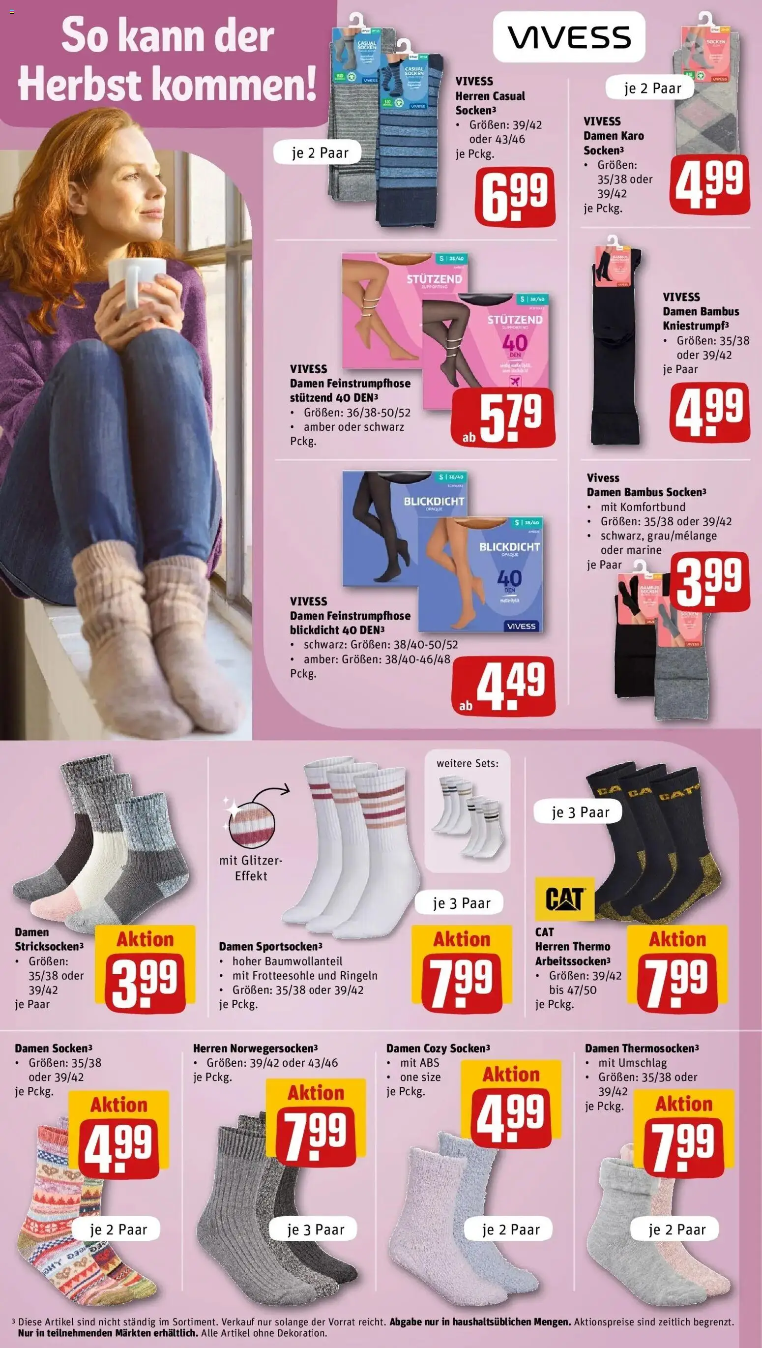 REWE Prospekt ab 05.10.2026 zum Blättern » Angebote | Seite: 39 | Produkte: Socken