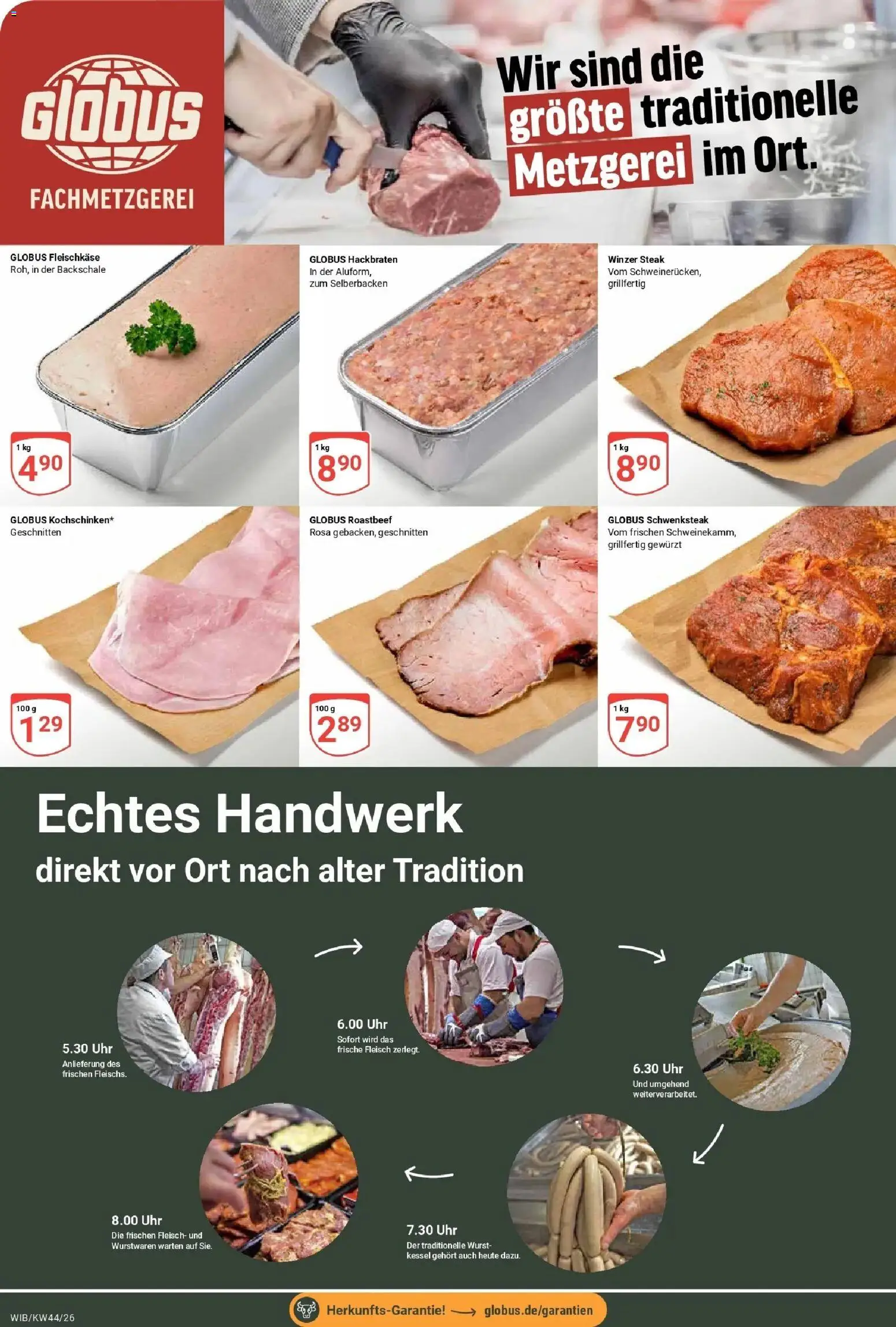 Globus Prospekt Wiesbaden-Nordenstadt (ab 26.10.2026) » Angebote online | Seite: 10 | Produkte: Roastbeef, Wurst, Steak, Fleisch