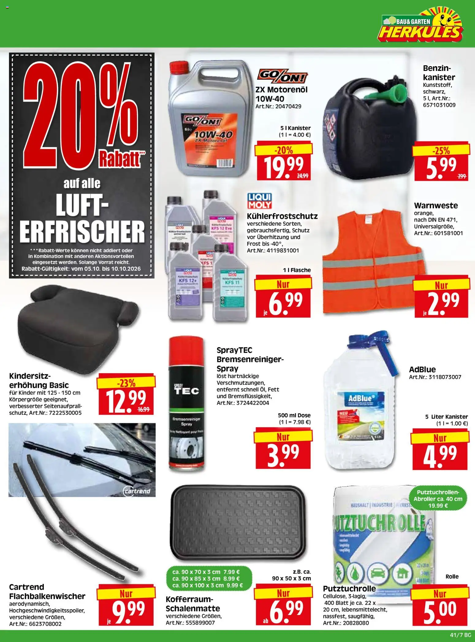 HERKULES Bau & Garten – gültig ab 05.10.2026 | Seite: 7