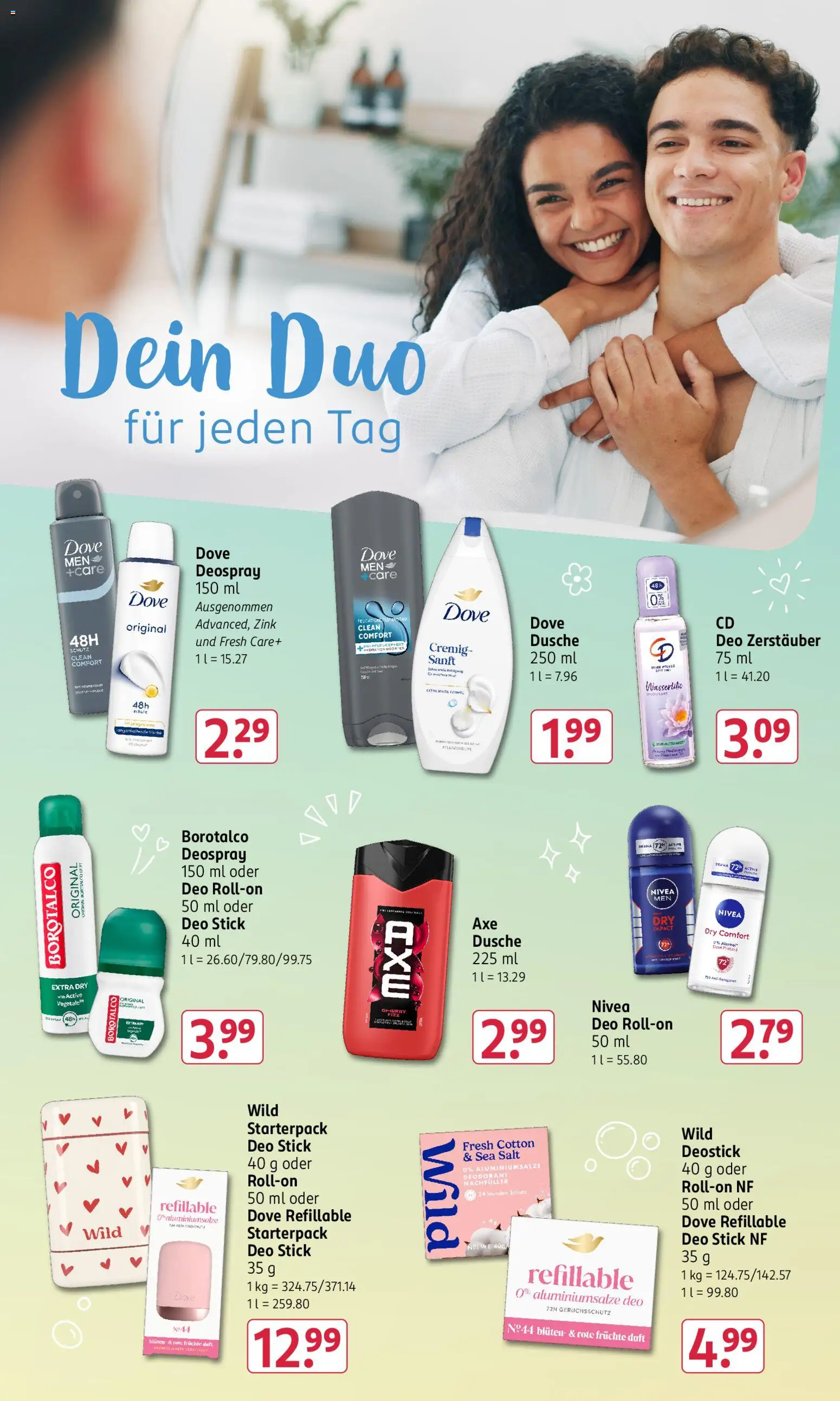 Rossmann Prospekt – gültig ab 31.08.2026 | Seite: 15 | Produkte: Dusche, Duft, Alkohol, Deospray