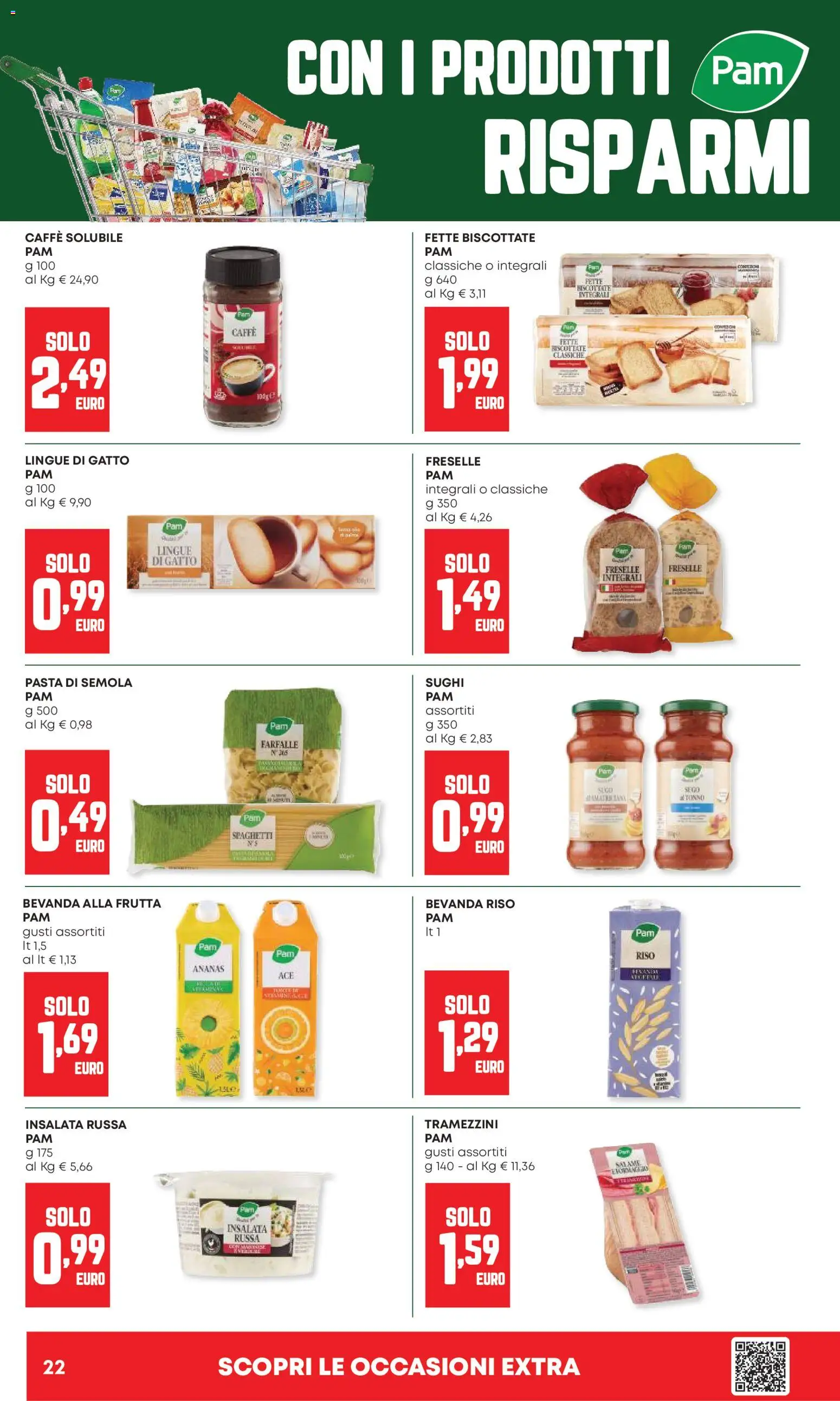 Volantino Panorama del 04.06.2026 | Pagina: 22 | Prodotti: Riso, Insalata, Frutta, Insalata russa