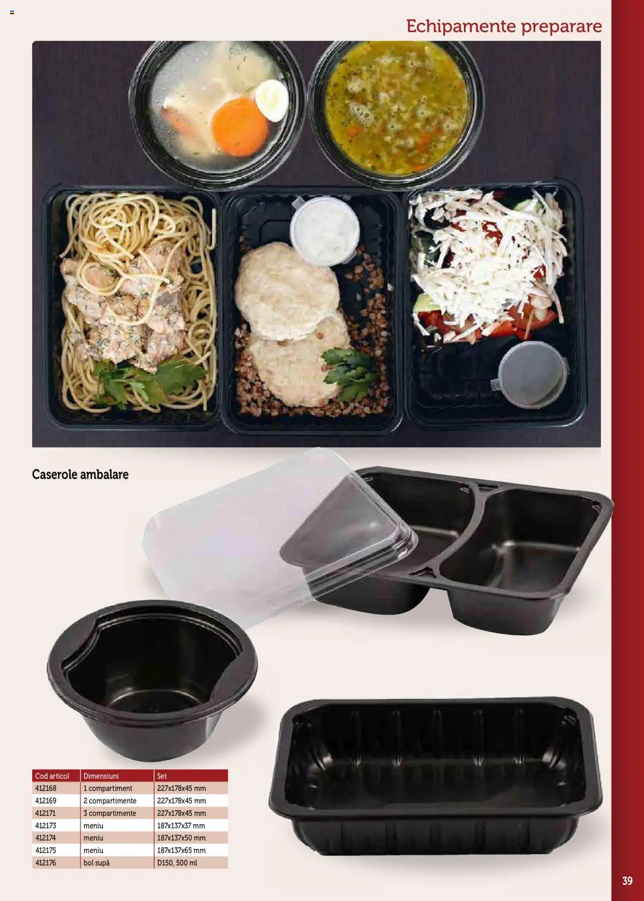 Noul catalog Metro – valabil de la 17.09.2025 | Pagină: 39 | Produse: Caserole, Bol