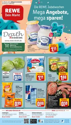 Rewe Prospekt Menden ab 21.09.2026 gültig