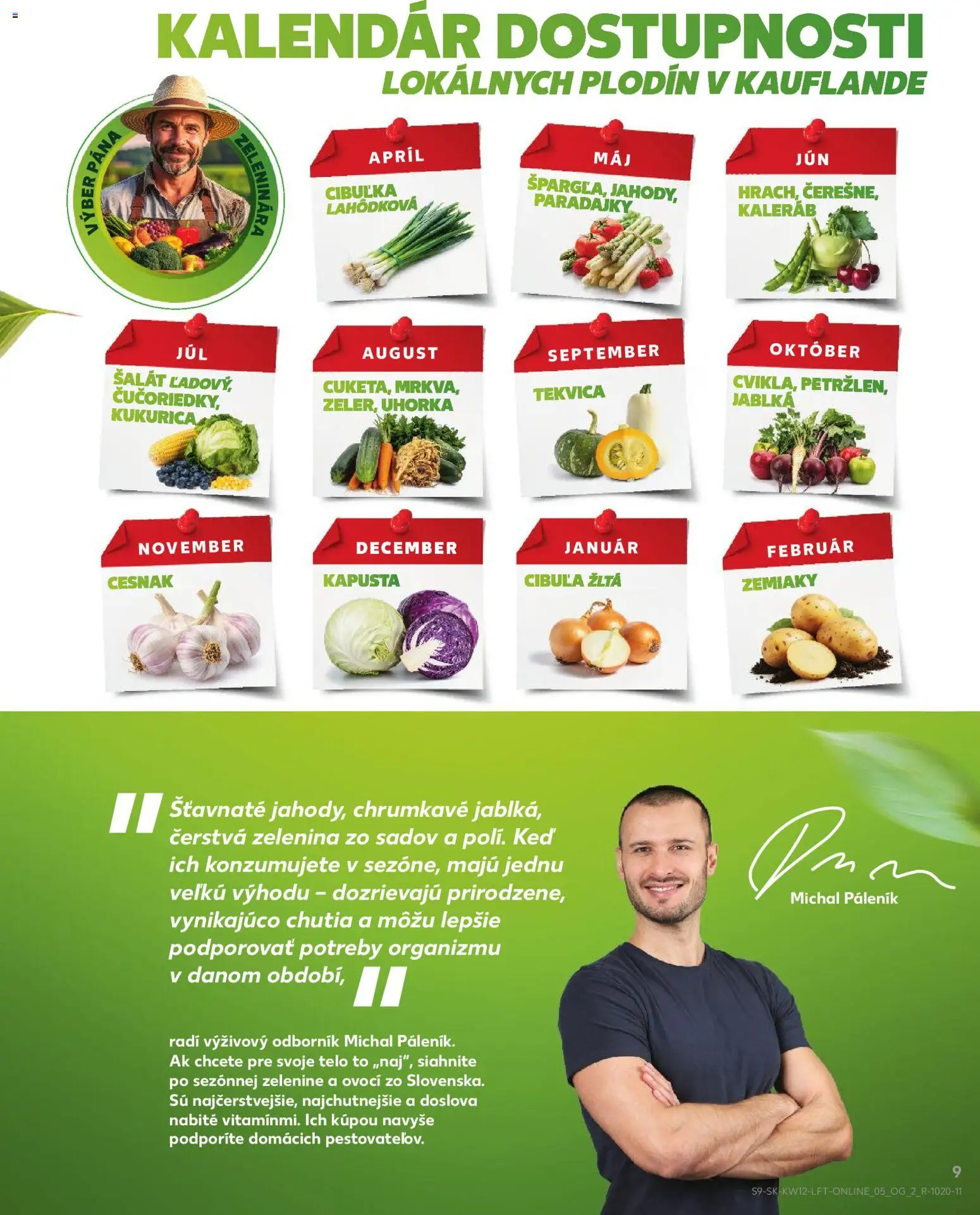Nové Kaufland akcie – leták je platný od 19.03.2026 | Strana: 9 | Produkty: Jablká, Cesnak, Čučoriedky, Zemiaky