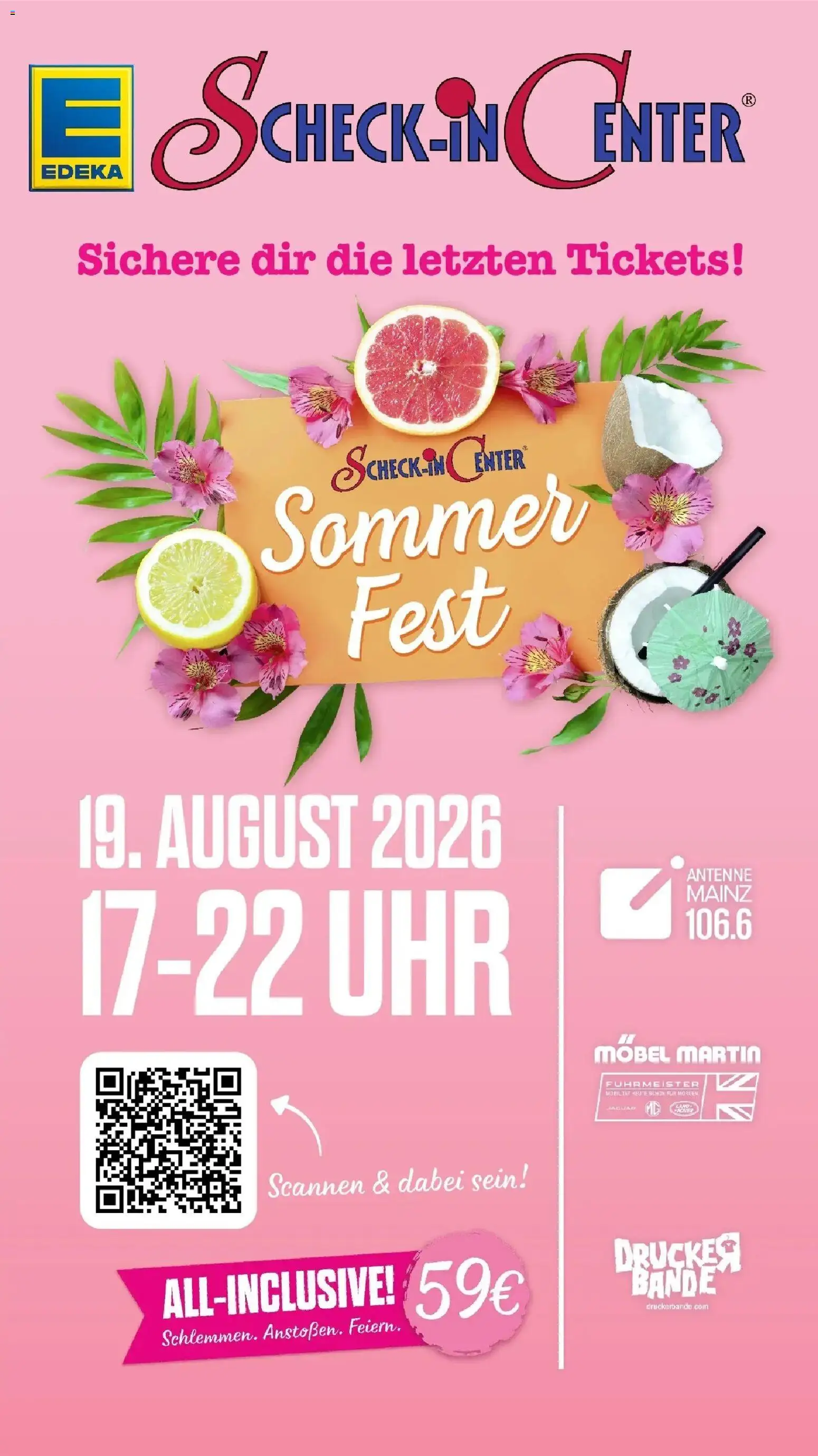 Edeka Prospekt Mainz-Weisenau (ab 17.08.2026) » Angebote Online | Seite: 64 | Produkte: Antenne, Uhr, Drucker