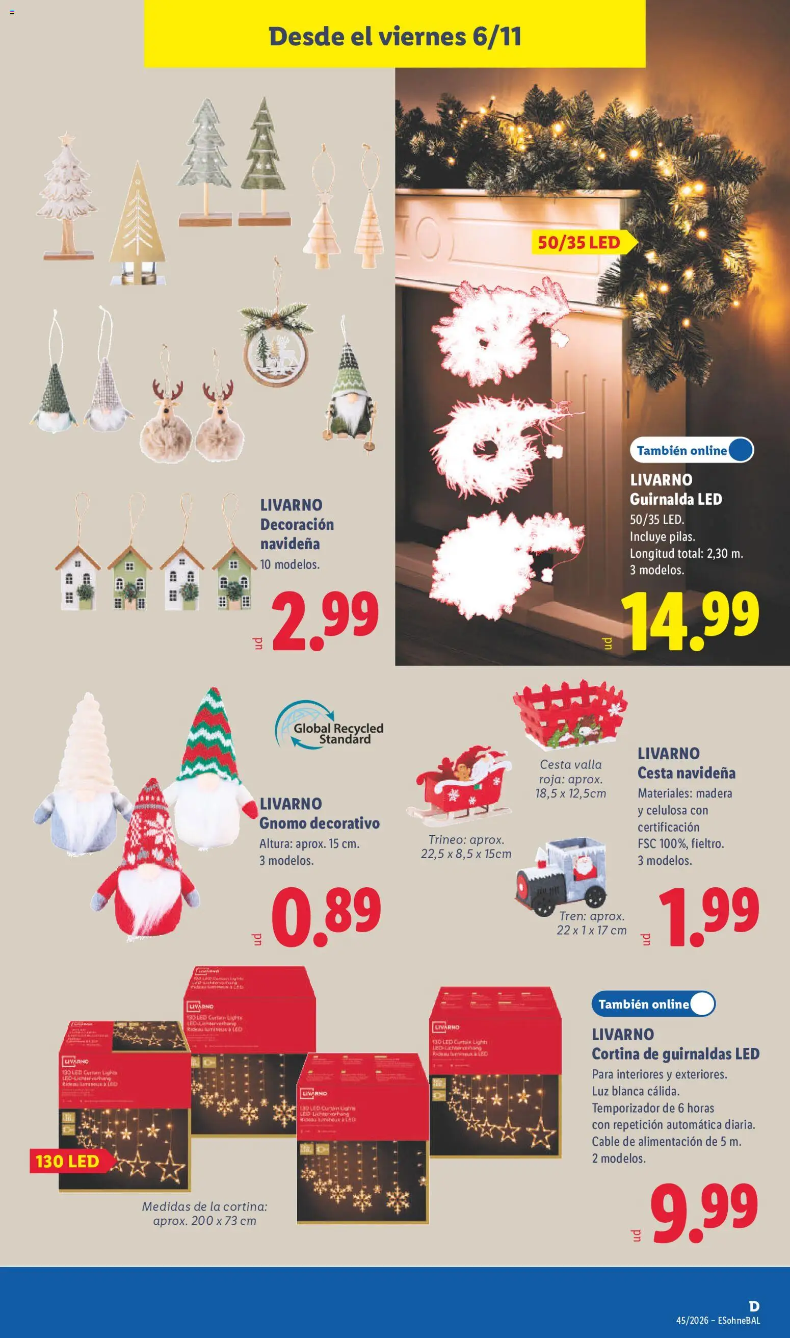 Lidl folleto de bazar │ válido desde el 02/11/2026 | Página: 23