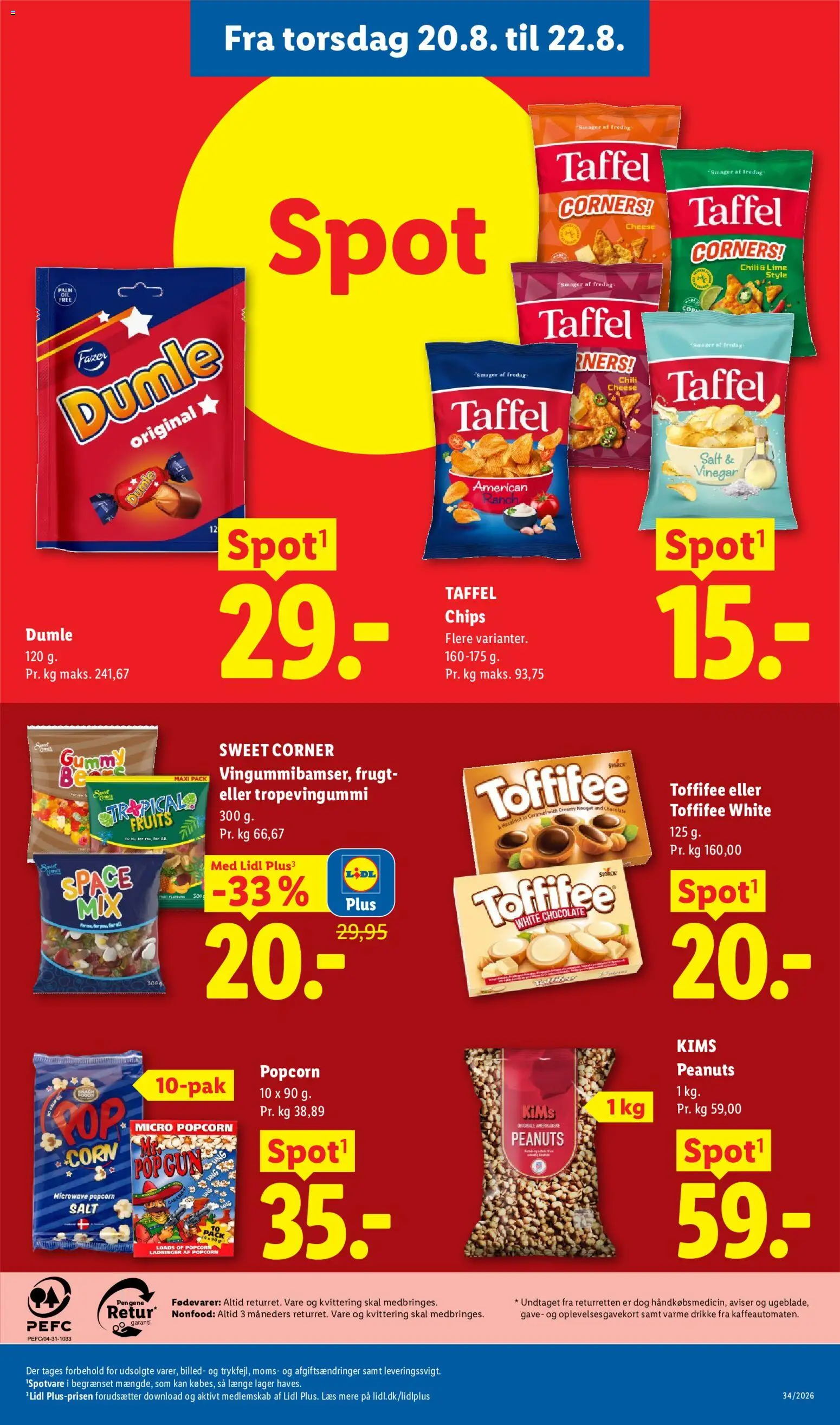 Lidl tilbudsavis – gyldig fra 16/08/2026 | Side: 38 | Produkter: Chili, Chips, Lime, Salt