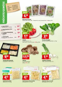 Aligro aktionen Chavannes, Matran, Genf, Sitten ab 22.06.2026 gültig | Seite: 2 | Produkte: Erbsen, Salat