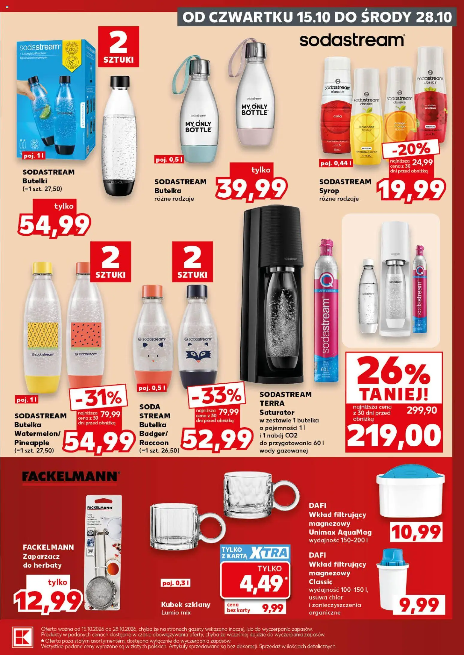 Kaufland Polsko leták - Złap okazje od 15.10.2026 | Strana: 13 | Produkty: Mango, Nápoje, Sodastream, Cola