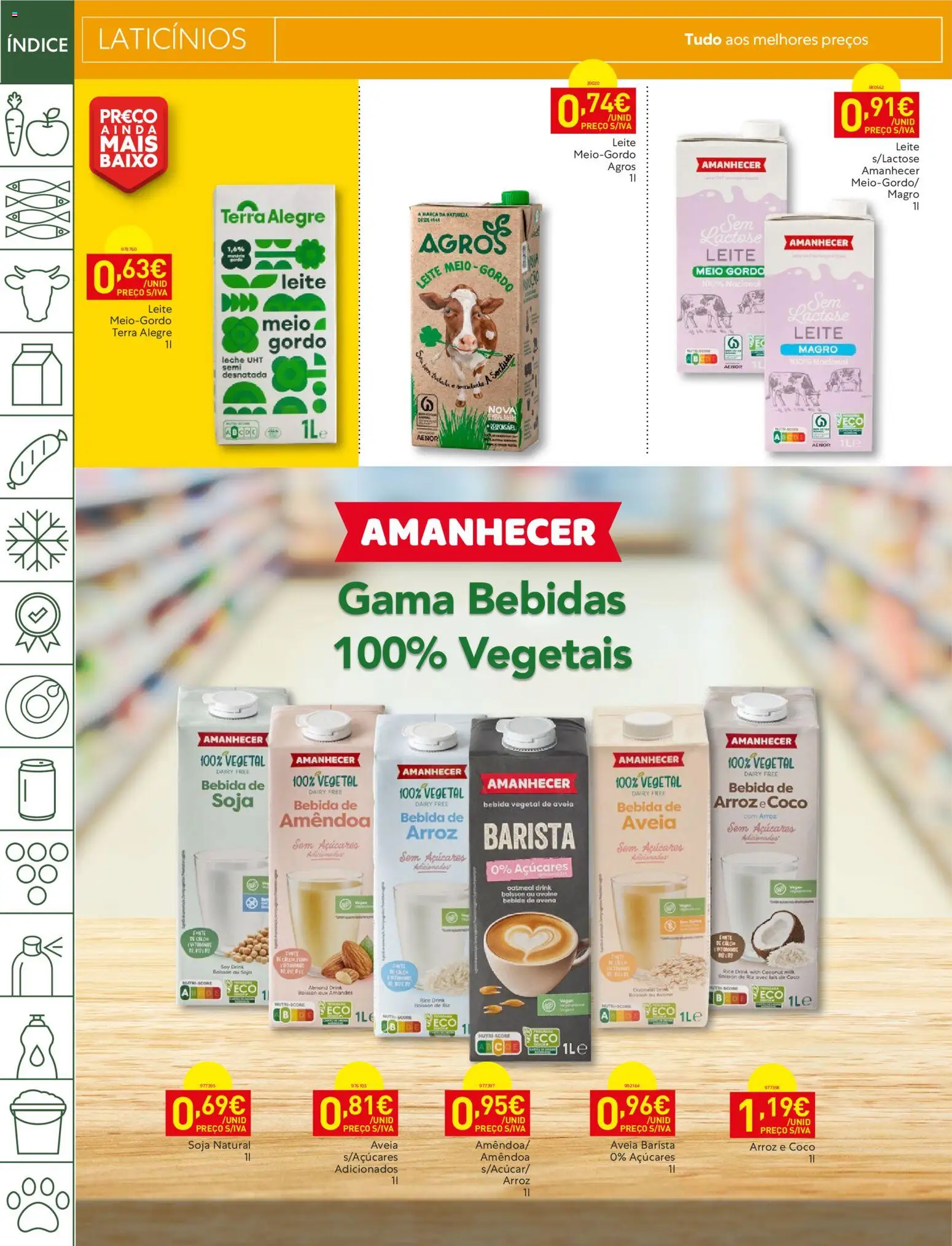 Recheio folheto │ válido de 26.05.2026 | Página: 6 | Produtos: Soja, Aveia, Leite, Arroz