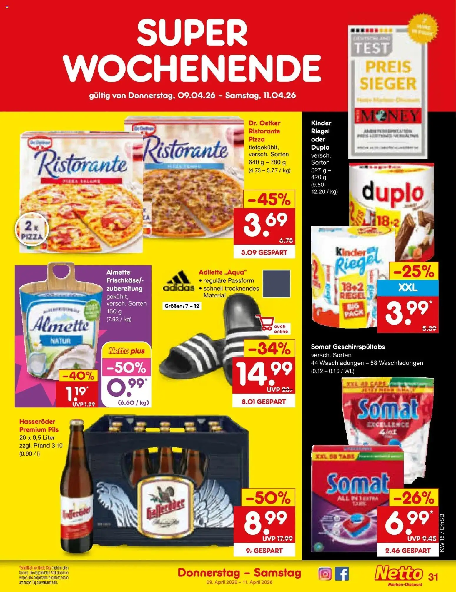 Netto Marken-Discount Prospekt München	 – gültig ab 07.04.2026 | Seite: 47 | Produkte: Ristorante, Almette, Pils, Pizza