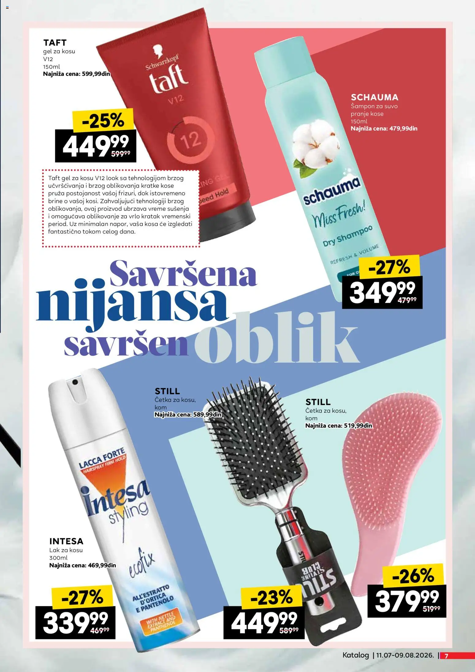 Roda katalog - važi od 11.07.2026 | Strana: 7 | Proizvode: Četka, Šampon, Lak za kosu