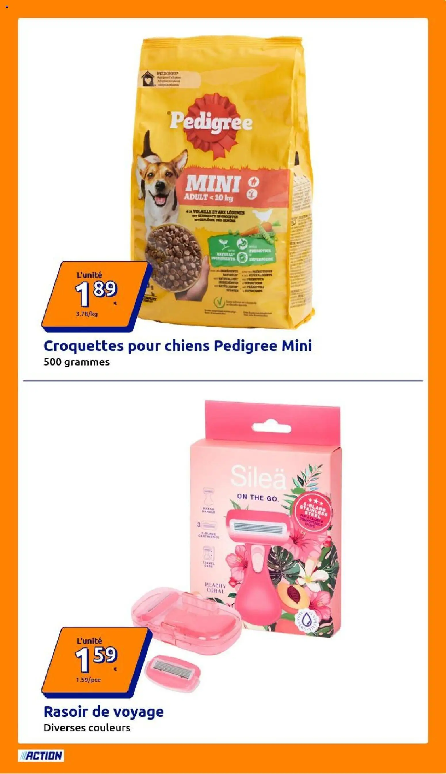 {H1} | Page: 17 | Produits: Rasoir, Volaille, Croquettes pour chiens, Thé