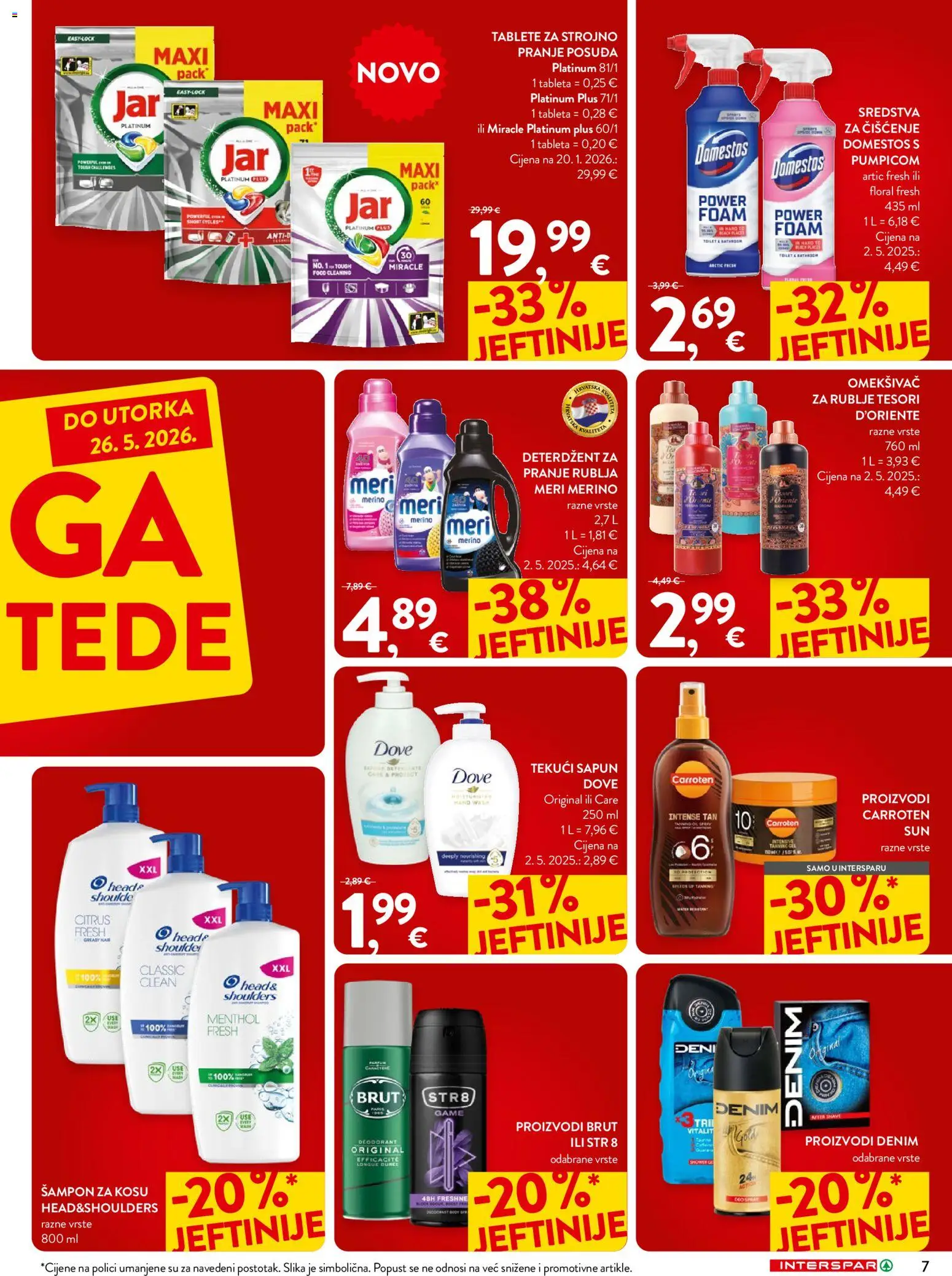 🛒 Interspar katalog od 📆 13.05.2026 ➤ Pogledaj akcije sada!🔥 | Hrvatska